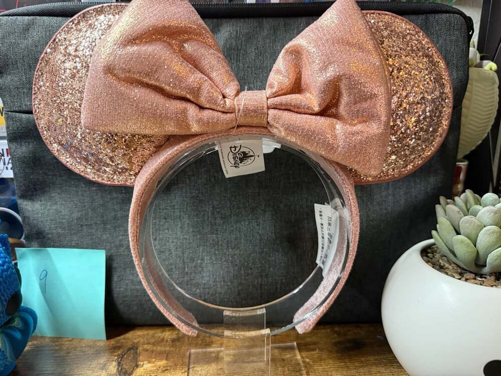 EUC Disney Parks Briar Rose Gold Ears Headband